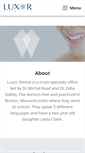 Mobile Screenshot of luxor-dental.com